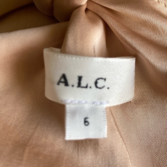 A.L.C. Calypso Halter Tank In Bella Elegant Cream Blush Cami Halter Top NWOT - Picture 5 of 12